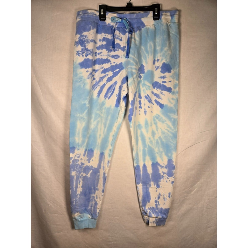 Spiritual Gangster Tie Dye Joggers Sweatpants Large